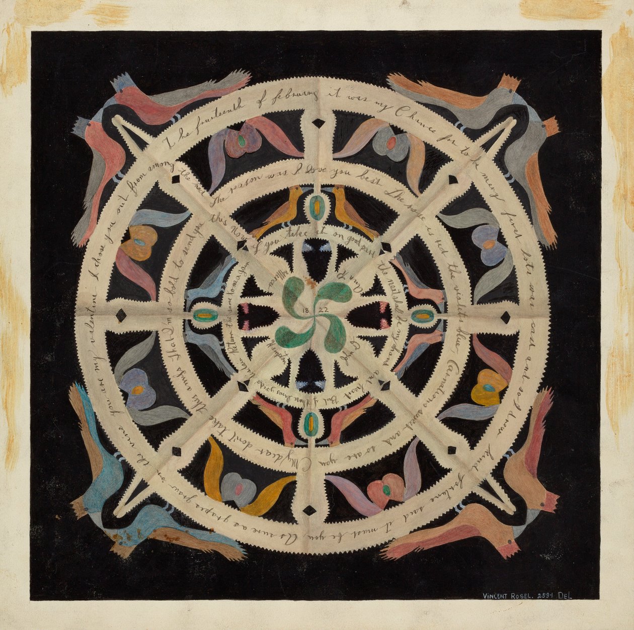 عيد الحب ، ج. 1938. بواسطة فنسنت ب. روسيل