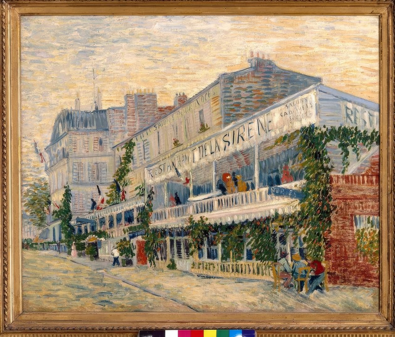 مطعم Das de la Sirène في أسنيير بواسطة فنسنت فان جوخ
