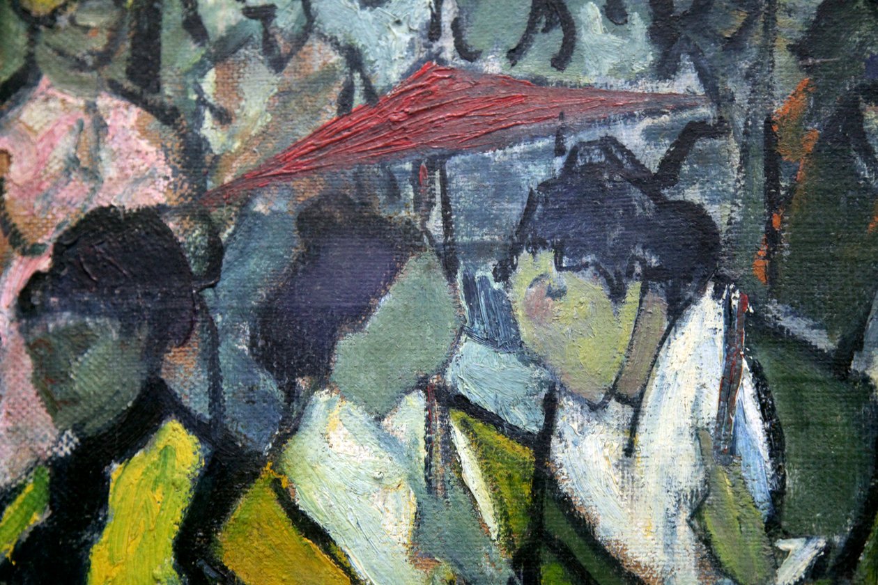 "The Arena at Arles" ، ١٨٨٨. بواسطة فنسنت فان جوخ