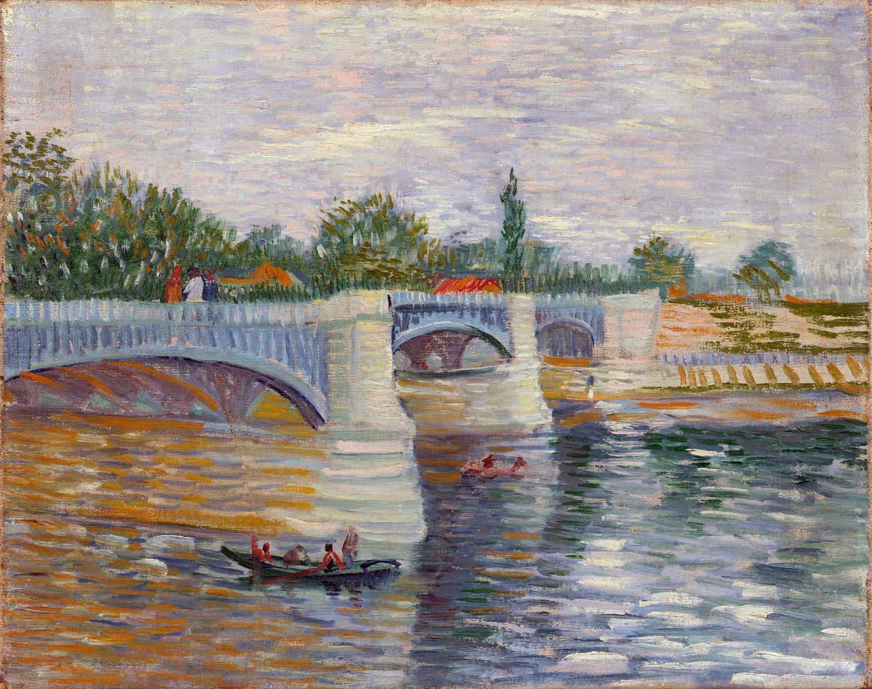 The Bridge at Courbevoie by Gogh، Vincent، van (1853-1890) بواسطة فنسنت فان جوخ