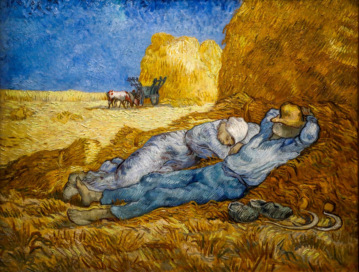 يعرف خط الزوال أيضًا باسم The Siesta بواسطة فنسنت فان جوخ