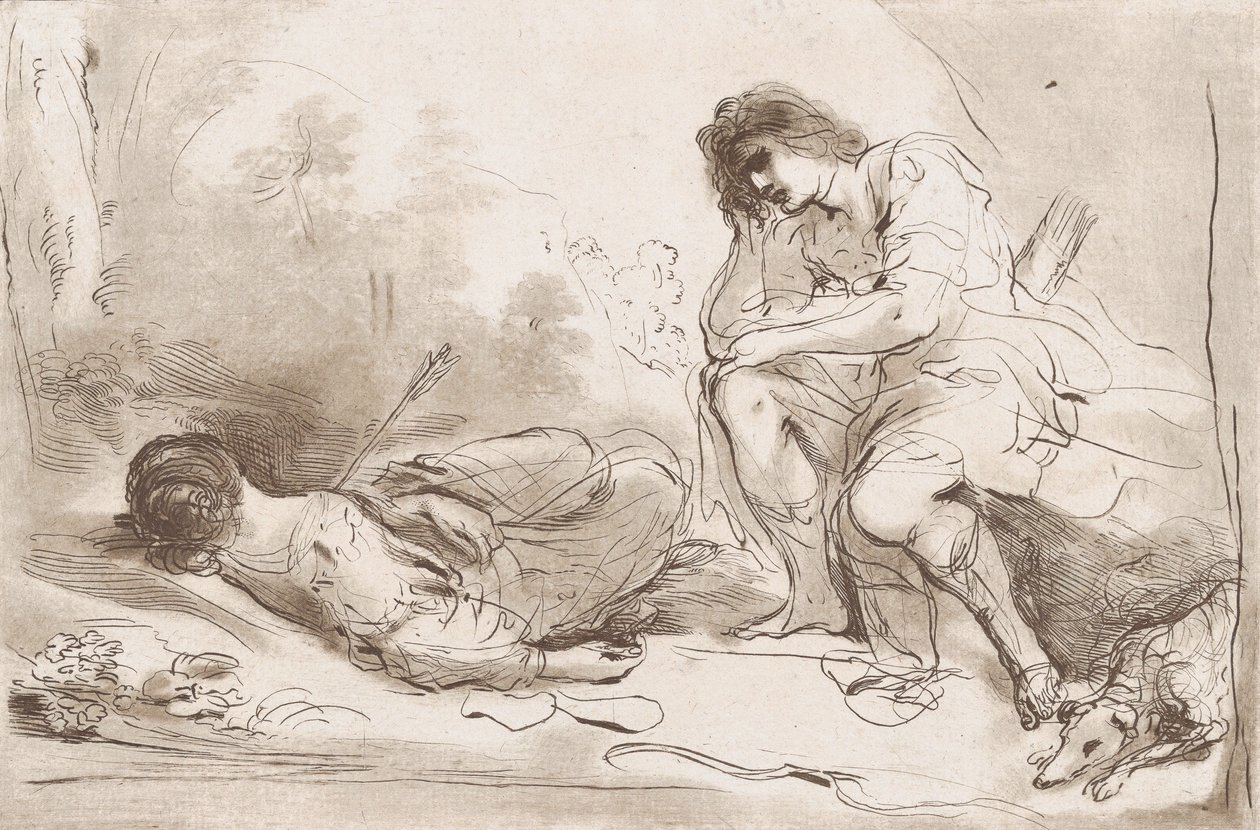 سيفالوس وبروكرس1764-98 بواسطة فينشينسيو فانجليستي