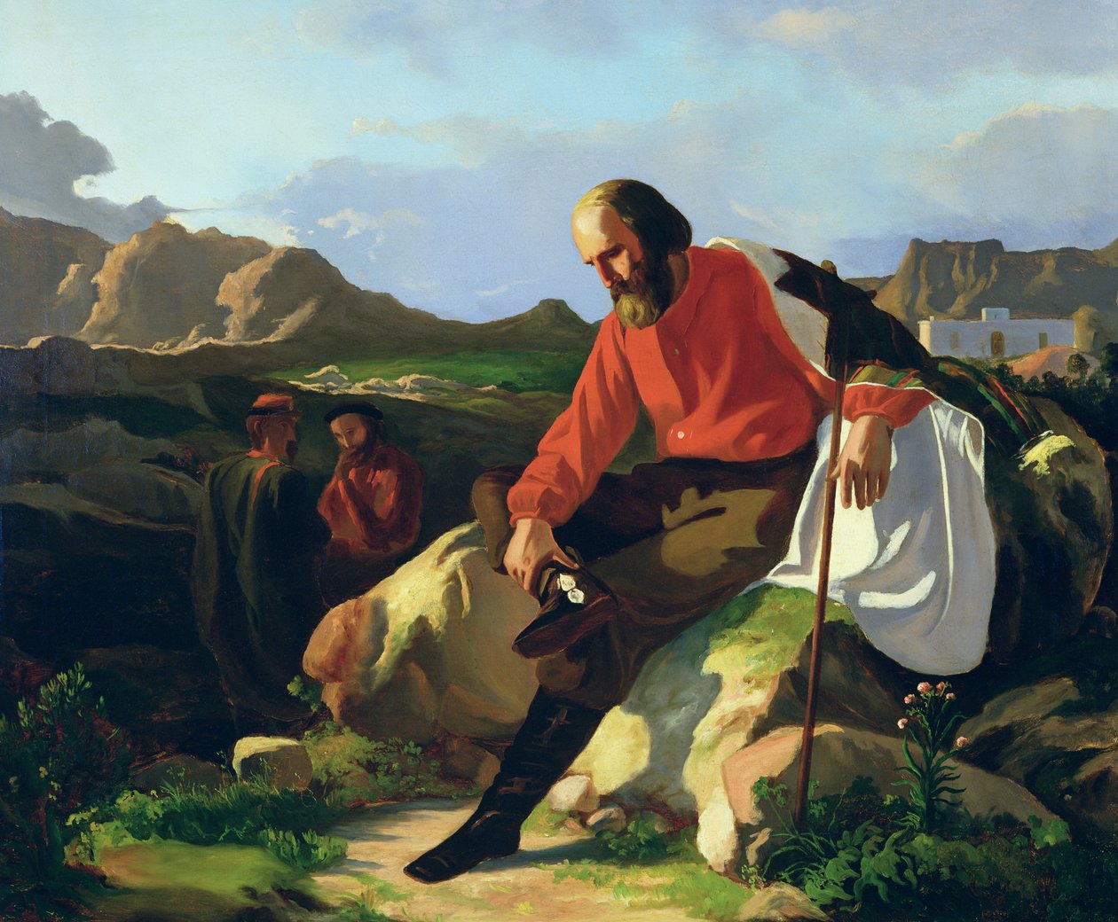 جوزيبي جاريبالدي (1807-82) بواسطة فينشنزو كابيانكا