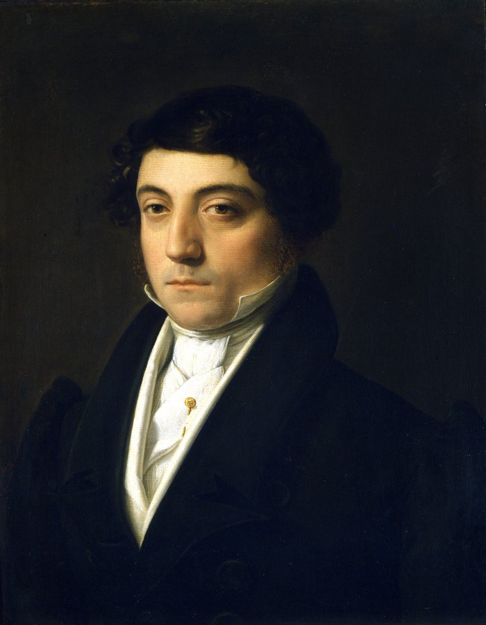 صورة لجيوشينو روسيني (1792-1868) شابًا - بقلم فينتشنزو كاموتشيني (1771-1844) ، حوالي 1830. زيت على قماش. الحجم 46 5 × 37 سم. متحف La Scala Theatre ، ميلانو (Musee du Theatre de la Scala) بواسطة فينسينزو كاموتشيني