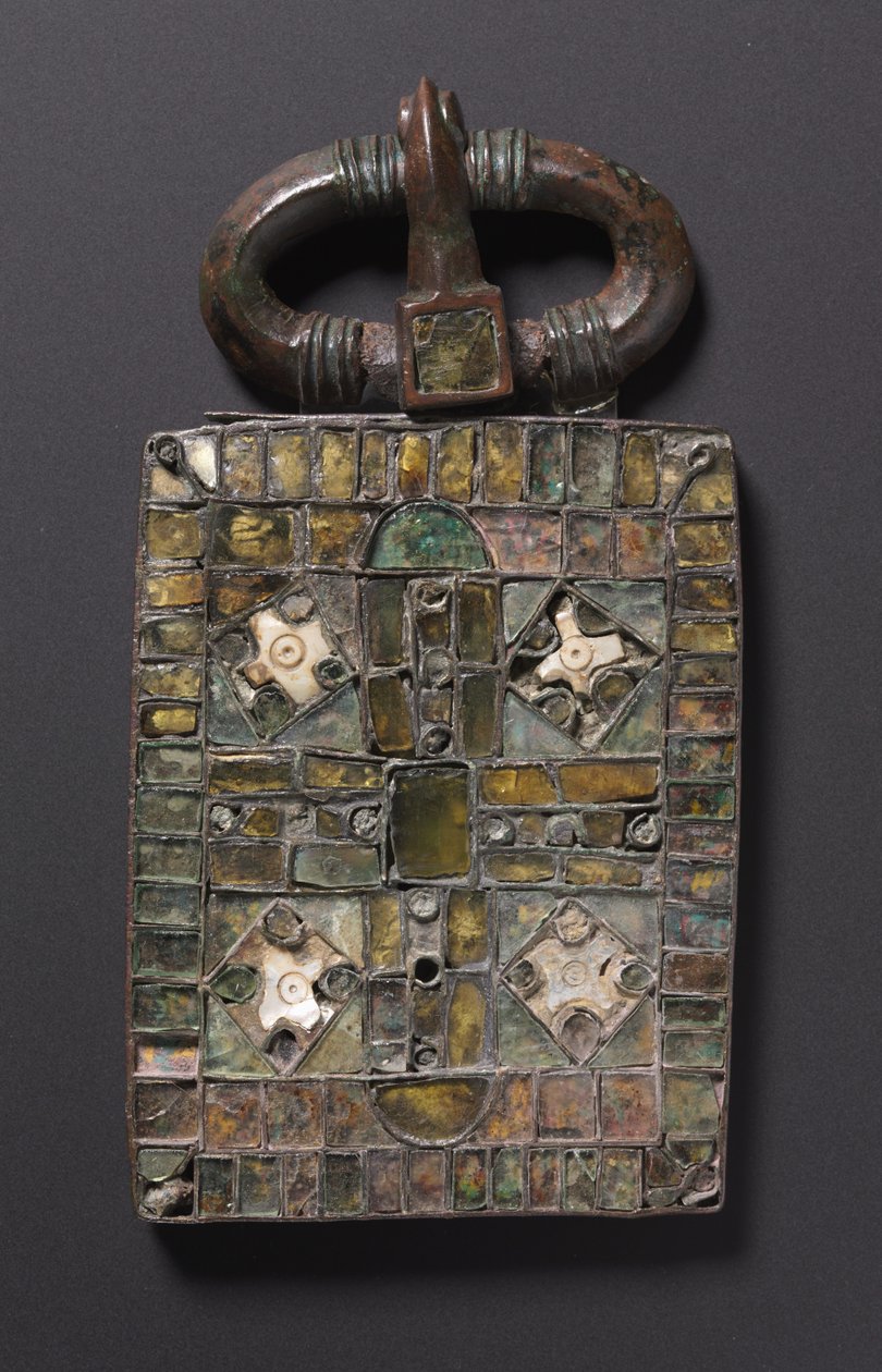 إبزيم الحزام ، c.525-560 بواسطة القوط الغربي