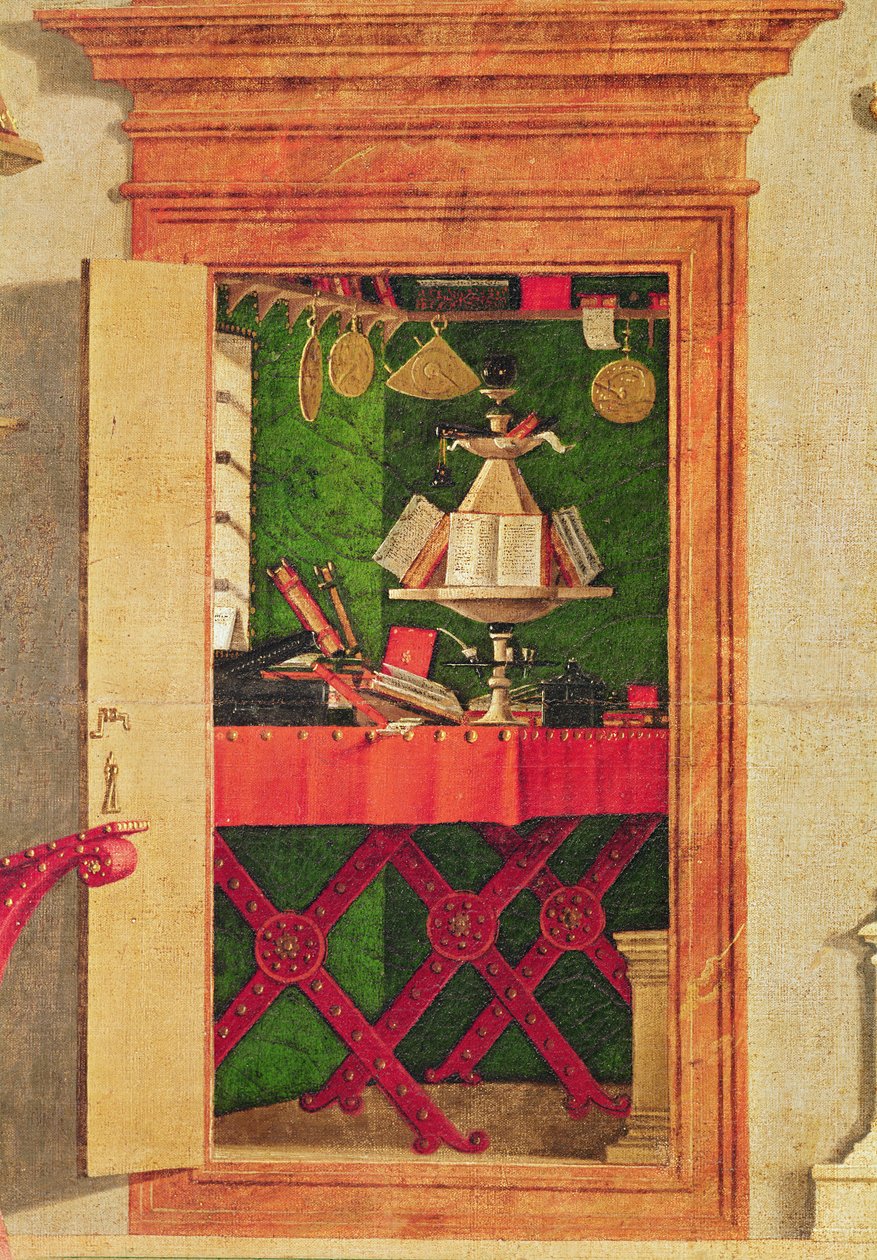 تفاصيل رؤية القديس أوغسطين ، c.1502-08 (تفاصيل 932) بواسطة فيتوري كارباتشيو
