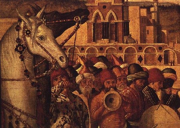 انتصار القديس جورج ، 1501-07 (تفاصيل 60265) بواسطة فيتوري كارباتشيو