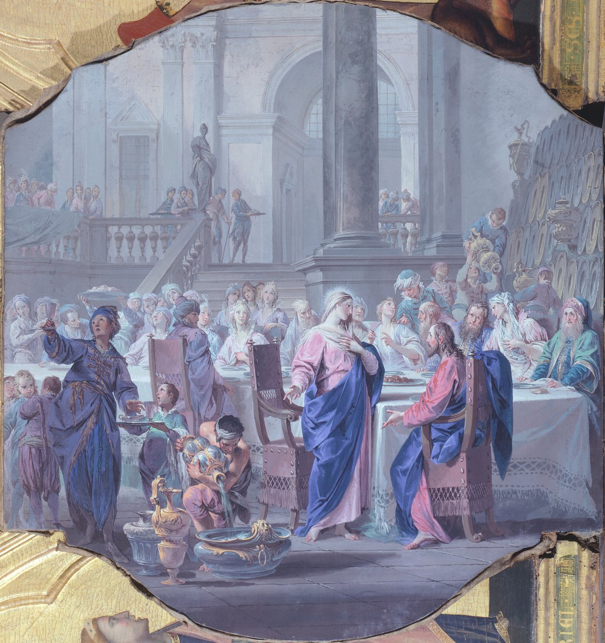 زواج قانا ، بقلم فيتوريو ماريا بيغاري (1692-1776) بواسطة فيتوريو ماريا بيغاري