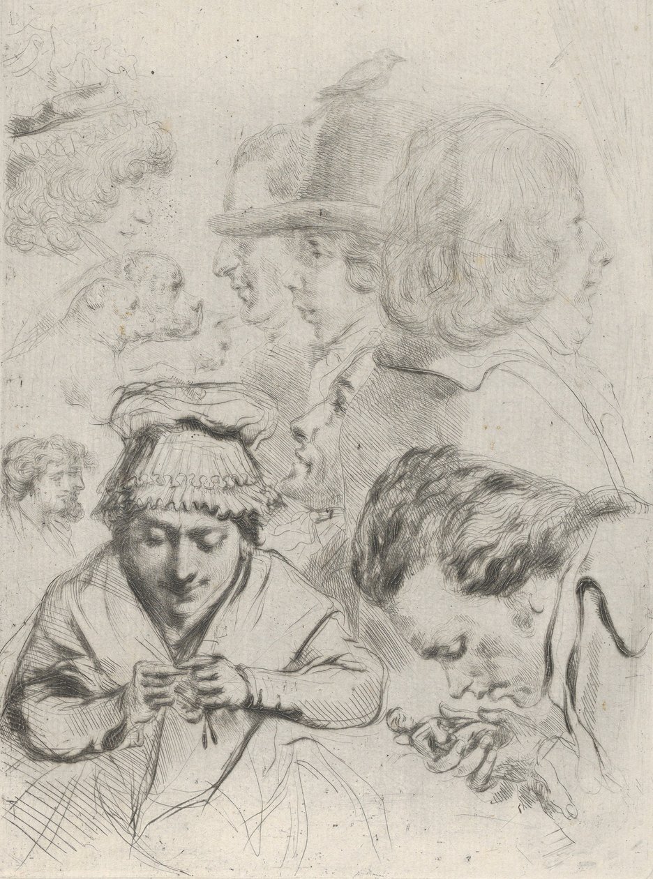 Le Citoyen Aubourg ، السيدة Aubourg ، وعائلتهم المواطن Aubourg ، Madame Aubourg ... ، كاليفورنيا. 1795-1805. بواسطة فيفانت دينون