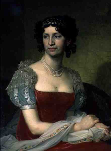 صورة للأميرة مارجريتا دولجوروكايا (1785-1814) ، 1811 بواسطة فلاديمير لوكيش بوروفيكوفسكي