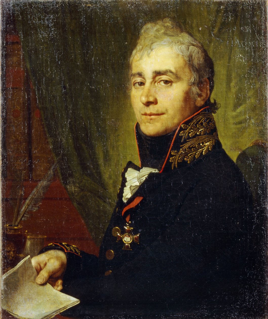بورتريه ألكسندر فيدوسييفيتش بيستوزيف (1761-1810). (صورة الكسندر فيدوسييفيتش بيستوزيف). Peinture de Vladimir Lukich Borovikovsky (ou Borovikovski) (1757-1825) ، huile sur toile بواسطة فلاديمير لوكيش بوروفيكوفسكي