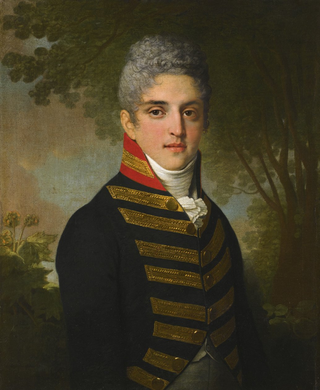 صورة لـ Ardalion Petrovich Novosiltsev ، 1807 بواسطة فلاديمير لوكيش بوروفيكوفسكي