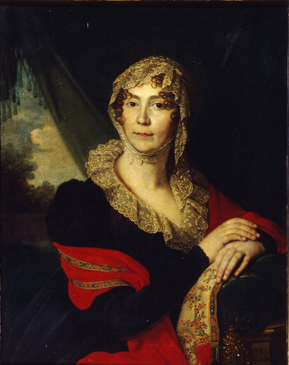صورة للأميرة ناتاليا أليكساندروفنا فون بوكشوفيدن 1758-1808 ، ولدت أليكسيفا ، 1790s بواسطة فلاديمير لوكيش بوروفيكوفسكي
