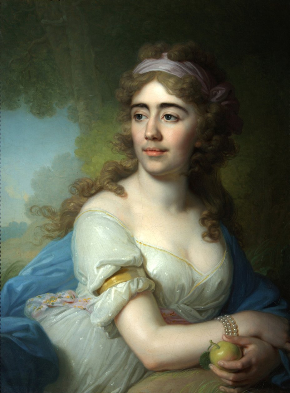صورة سكوبييفا ، 1790 بواسطة فلاديمير لوكيش بوروفيكوفسكي
