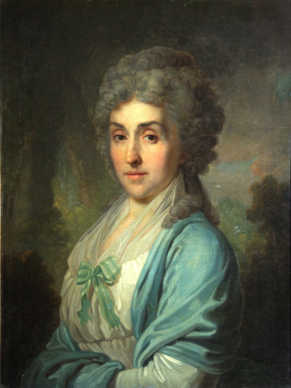 صورة ليكاترينا أليكساندروفنا نوفوسيلتسيفا ، 1794 بواسطة فلاديمير لوكيش بوروفيكوفسكي
