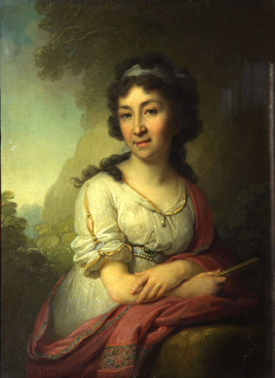 صورة ييكاتيرينا فاسيلييفنا تورسوكوفا ، 1795 بواسطة فلاديمير لوكيش بوروفيكوفسكي