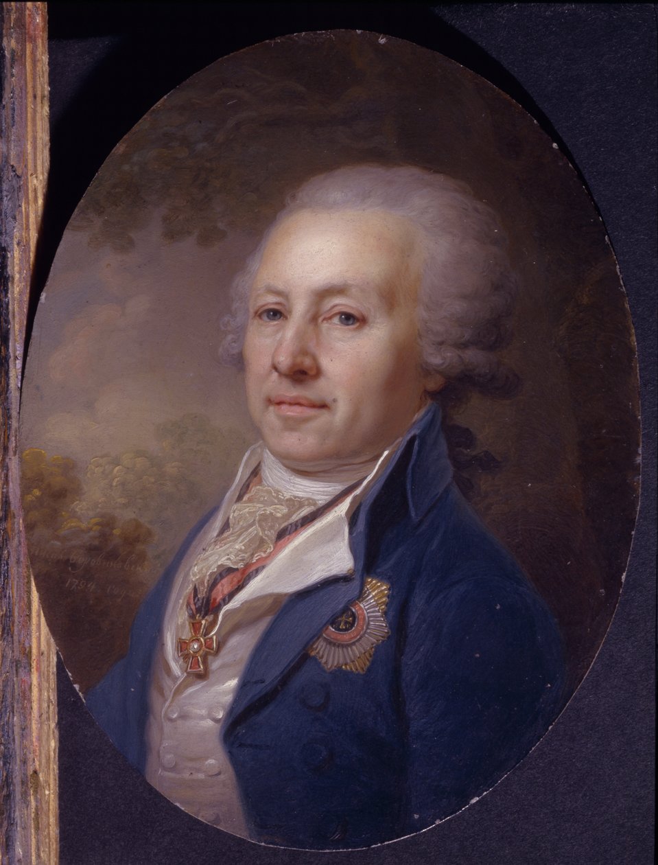 صورة البارون أليكسي إيفانوفيتش فاسيلييف 1742-1807 ، 1794 بواسطة فلاديمير لوكيش بوروفيكوفسكي