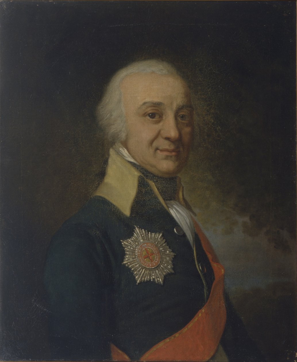صورة بافيل ستيبانوفيتش رانيش 1747-1825 ، ج. 1800 بواسطة فلاديمير لوكيش بوروفيكوفسكي