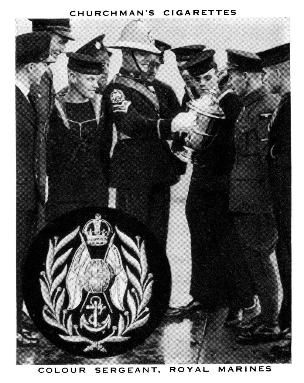 رقيب ألوان ، مشاة البحرية الملكية ، 1937. بواسطة WA و AC تشيرشمان