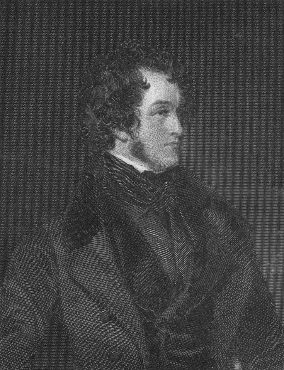 'السيد. Harrison Ainsworth '، c1840 بواسطة دبليو سي إدواردز