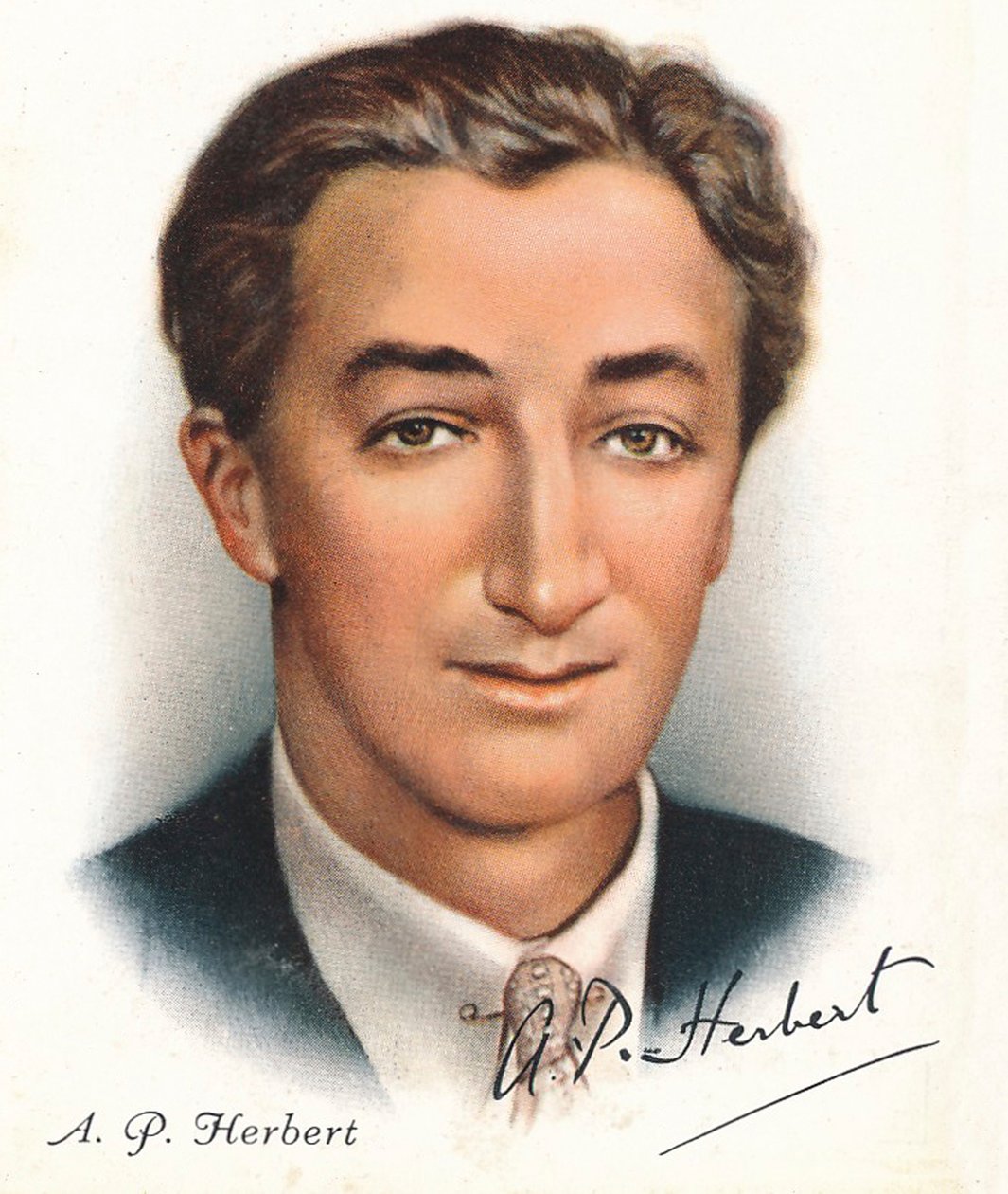 AP Herbert ، 1937. الفنانون: Unknown ، WD & HO Wills. بواسطة إرادة WD و HO