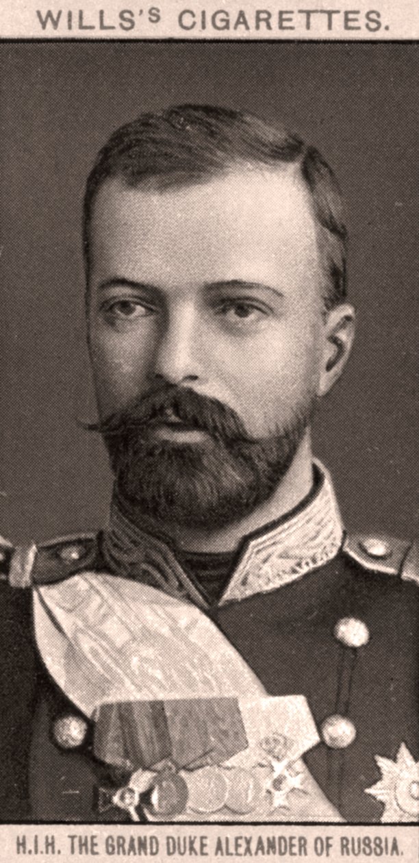 HIH دوق ألكسندر روسيا ، 1908. بواسطة إرادة WD و HO