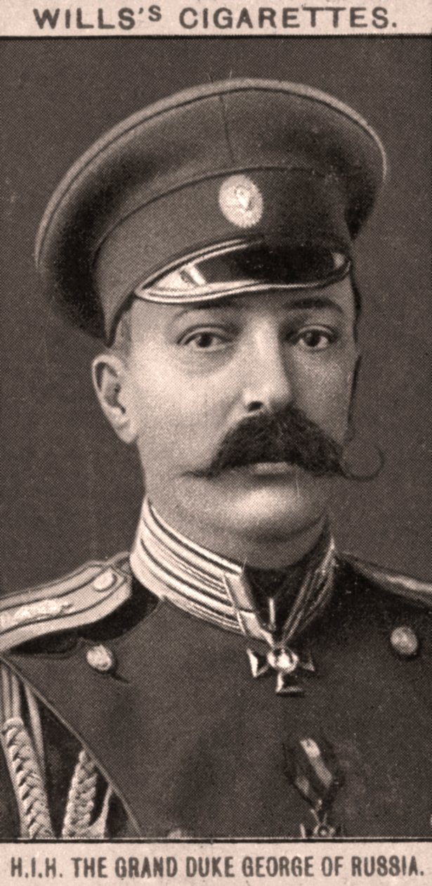 HIH دوق جورج الأكبر الروسي ، 1908. بواسطة إرادة WD و HO