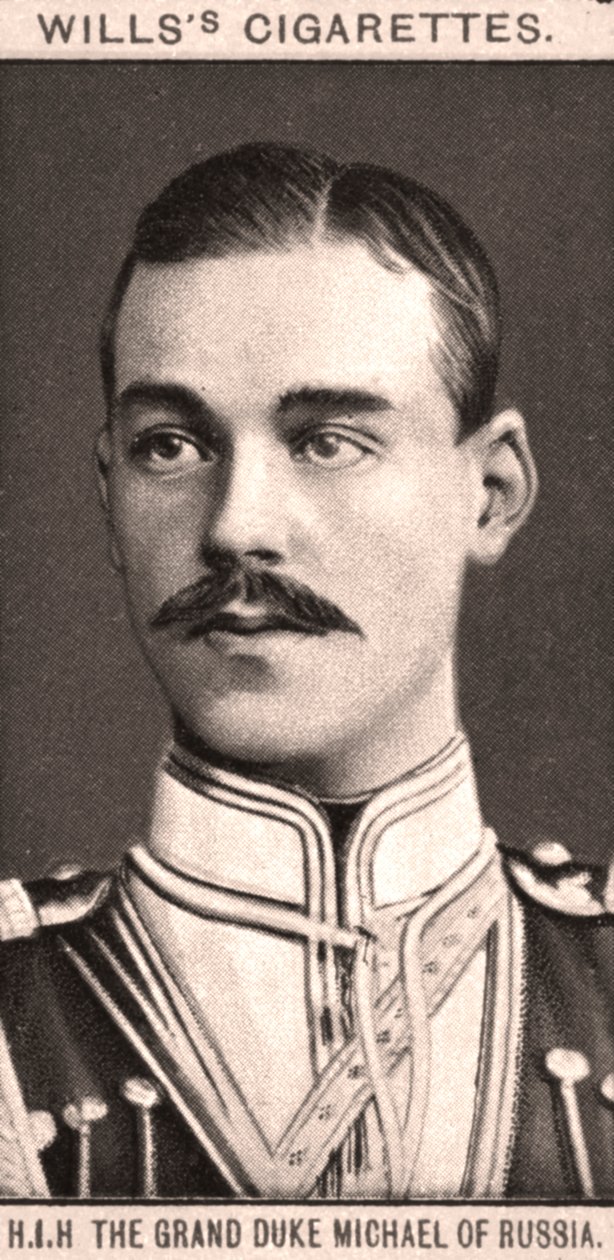 HIH الدوق الأكبر مايكل الروسي ، 1908. بواسطة إرادة WD و HO