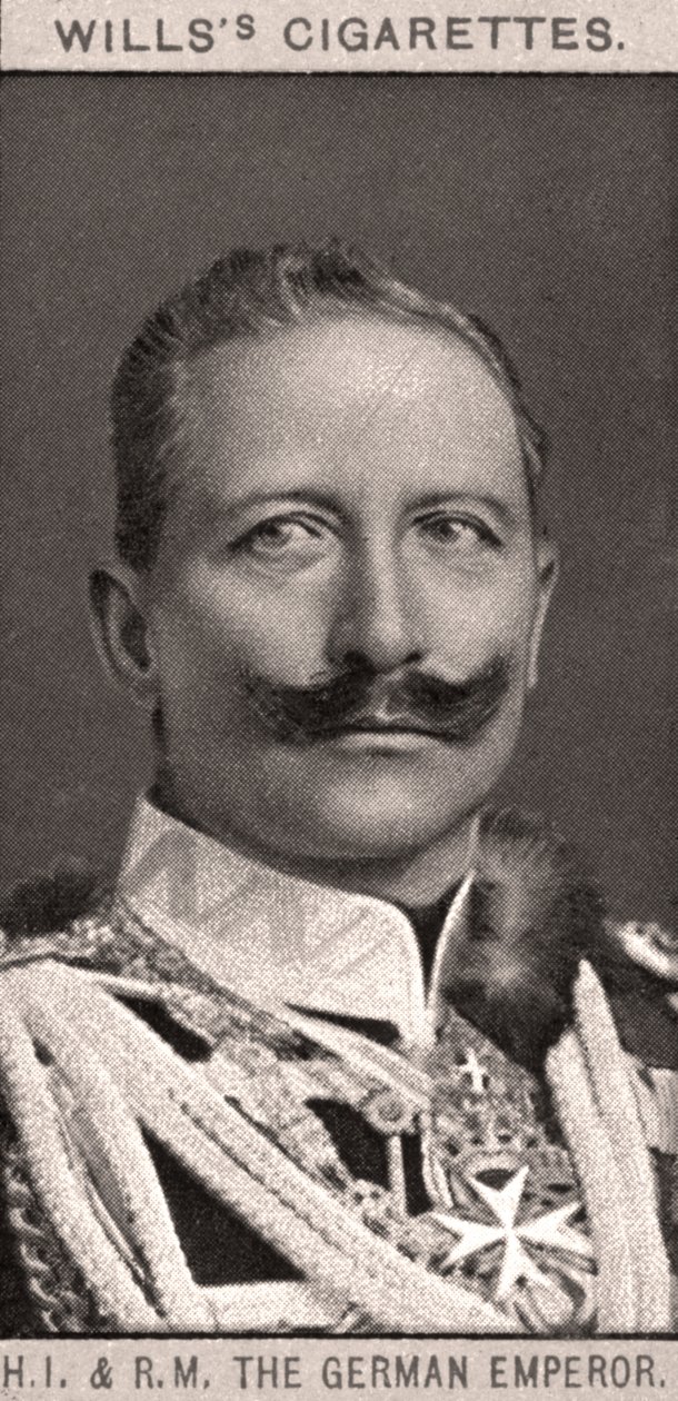 مرحبا و RM ، الإمبراطور الألماني ، 1908. بواسطة إرادة WD و HO