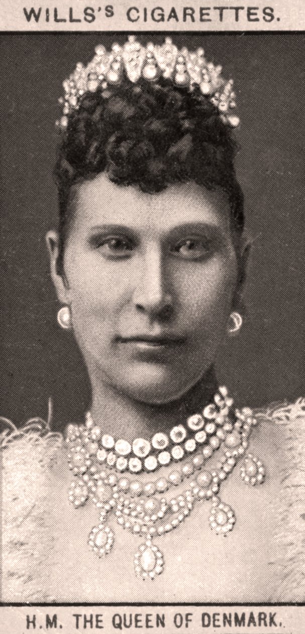 جلالة ملكة الدنمارك 1908. بواسطة إرادة WD و HO