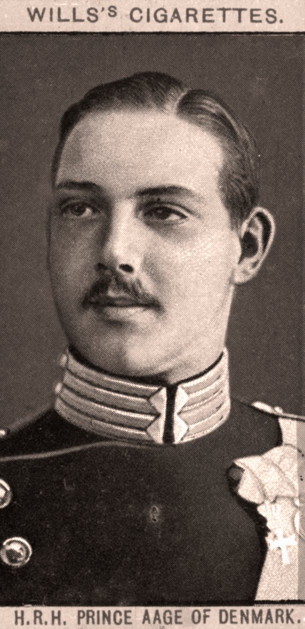 صاحب السمو الملكي الأمير أيج من الدنمارك 1908. بواسطة إرادة WD و HO