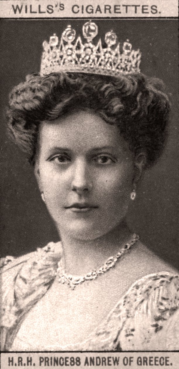 صاحبة السمو الملكي الأميرة أندرو ، اليونان ، 1908. بواسطة إرادة WD و HO
