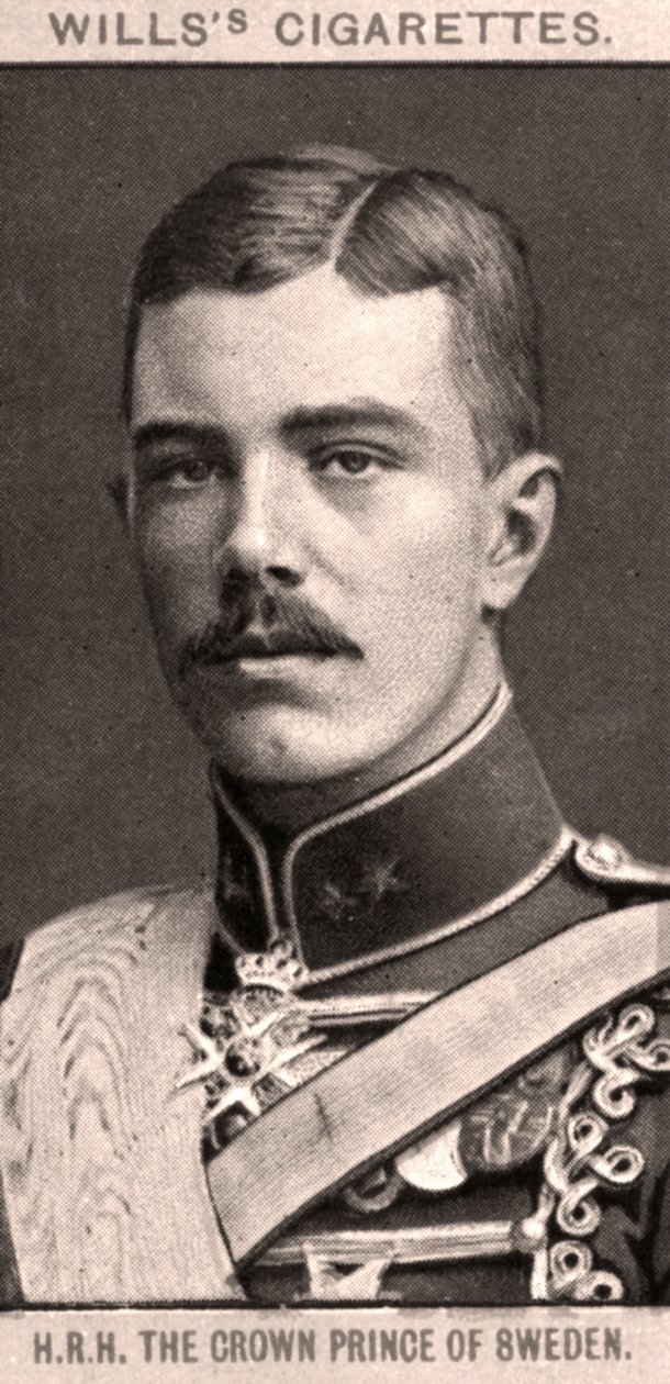 صاحب السمو الملكي ولي عهد السويد 1908. بواسطة إرادة WD و HO