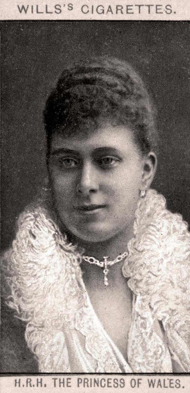 صاحبة السمو الملكي أميرة ويلز 1908. بواسطة إرادة WD و HO