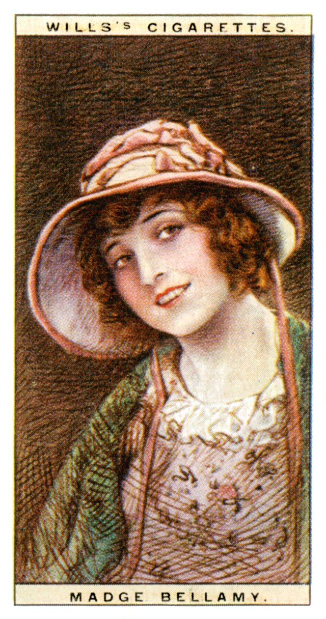 مادج بيلامي 1899-1990 ، نجم سينمائي أمريكي ، 1928. بواسطة إرادة WD و HO