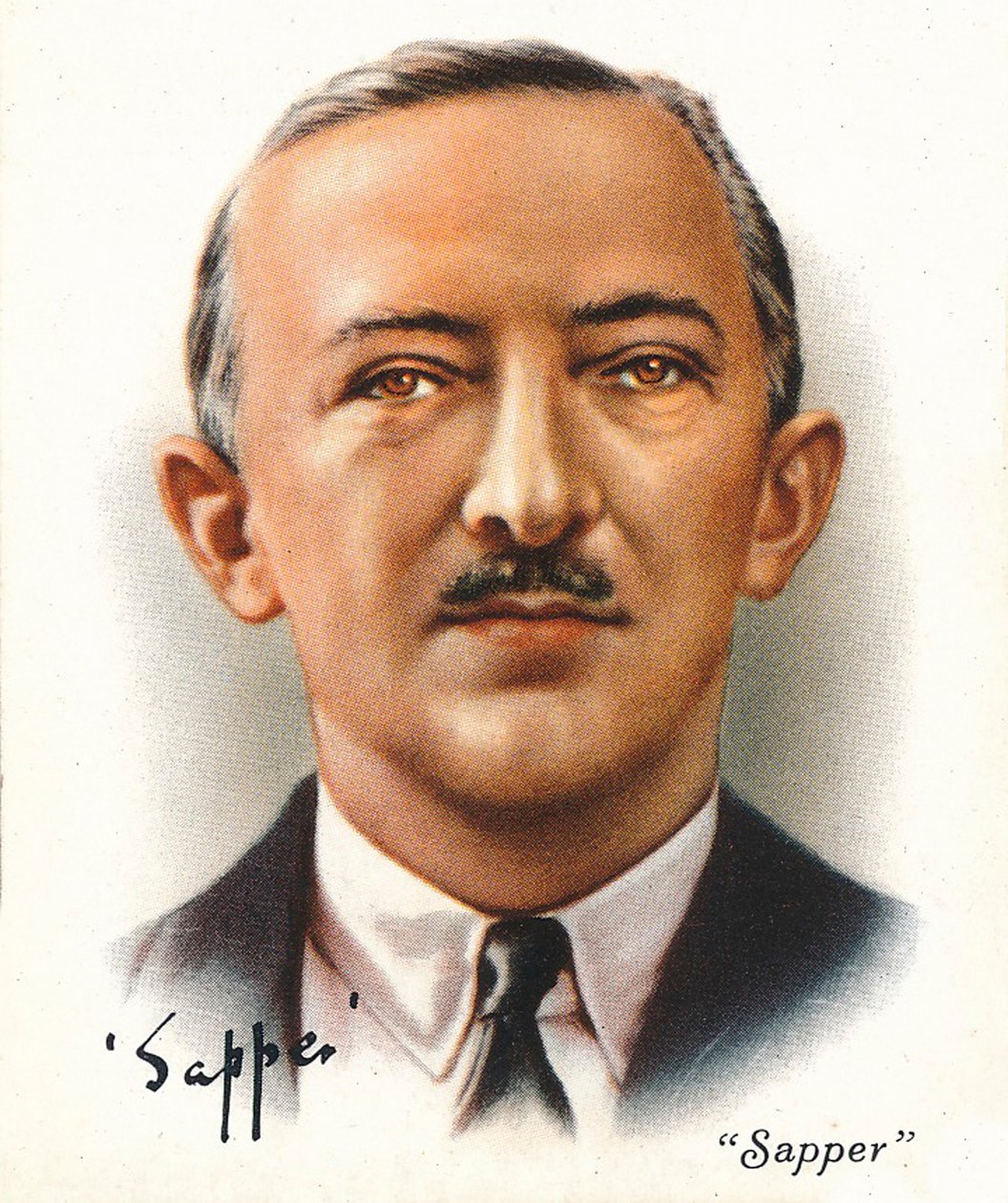 Sapper Lt-Col Cyril McNeile، 1937. Artists: Unknown، WD & HO Wills. بواسطة إرادة WD و HO