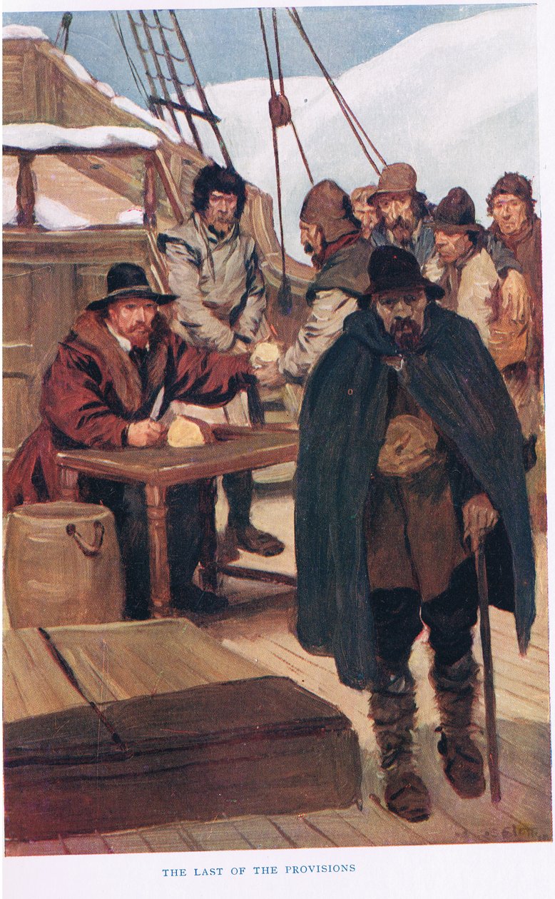 آخر الأحكام ، رسم توضيحي من "The Romance of Canada" (لون ليثو) بواسطة WRS Stott