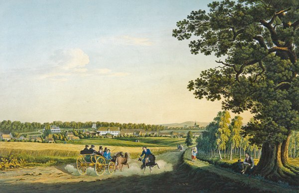 منظر لـ Althaldensleben نقش بواسطة Carl August Richer (1770-1848) (نقش بالألوان المائية) بواسطة دبليو (بعد) بيرندسن