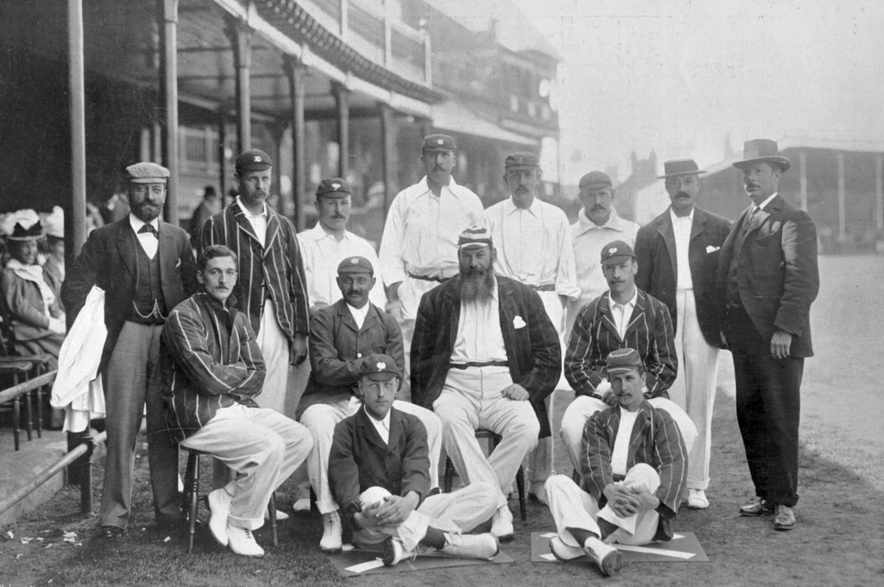 اختبار إنجلترا للكريكيت الحادي عشر في نوتنغهام ، نوتنغهامشاير ، 1899. بواسطة ويليام ألبرت روش