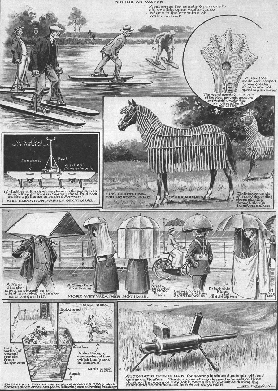 فضول مكتب البراءات ، 1921 بواسطة WB روبنسون