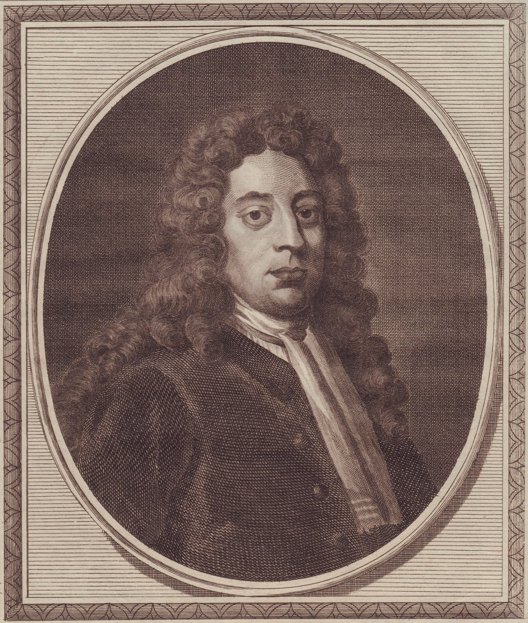 Portrait of English Admiral George Byng بواسطة WG (بعد) ثاير
