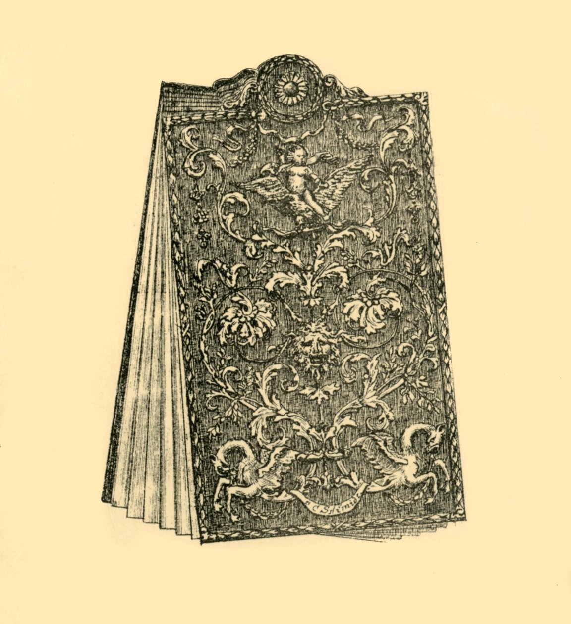 أقراص الكتابة ، 1690-1700 ، 1881. بواسطة دبليو حربوت
