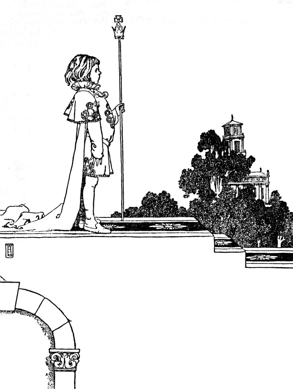وكلما اقتربوا من الباب ، بدا أكثر فهماً ، c1930 بواسطة وليام هيث روبنسون