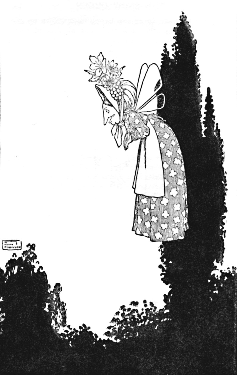 The Elfin-Kings Housekeeper، c1930 بواسطة وليام هيث روبنسون