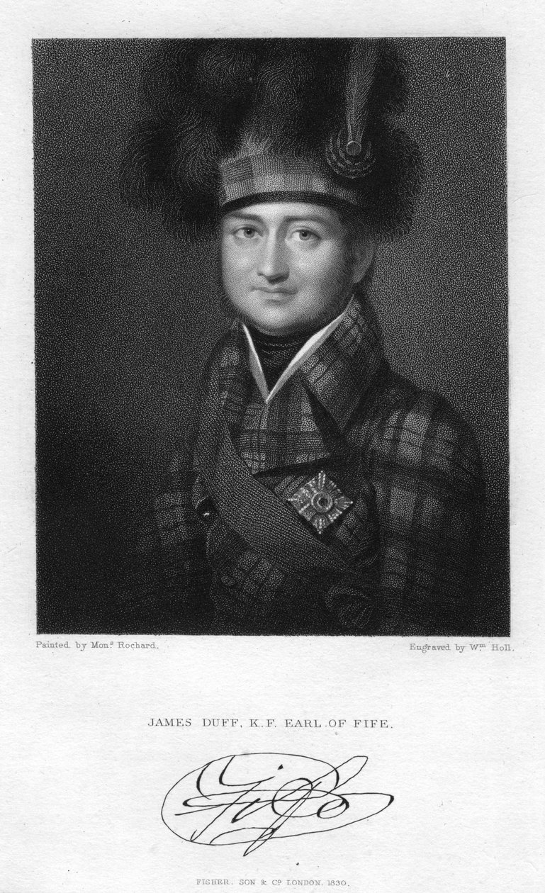 جيمس داف 1729-1809 ، إيرل الثاني من فايف ، 1830. بواسطة دبليو هول