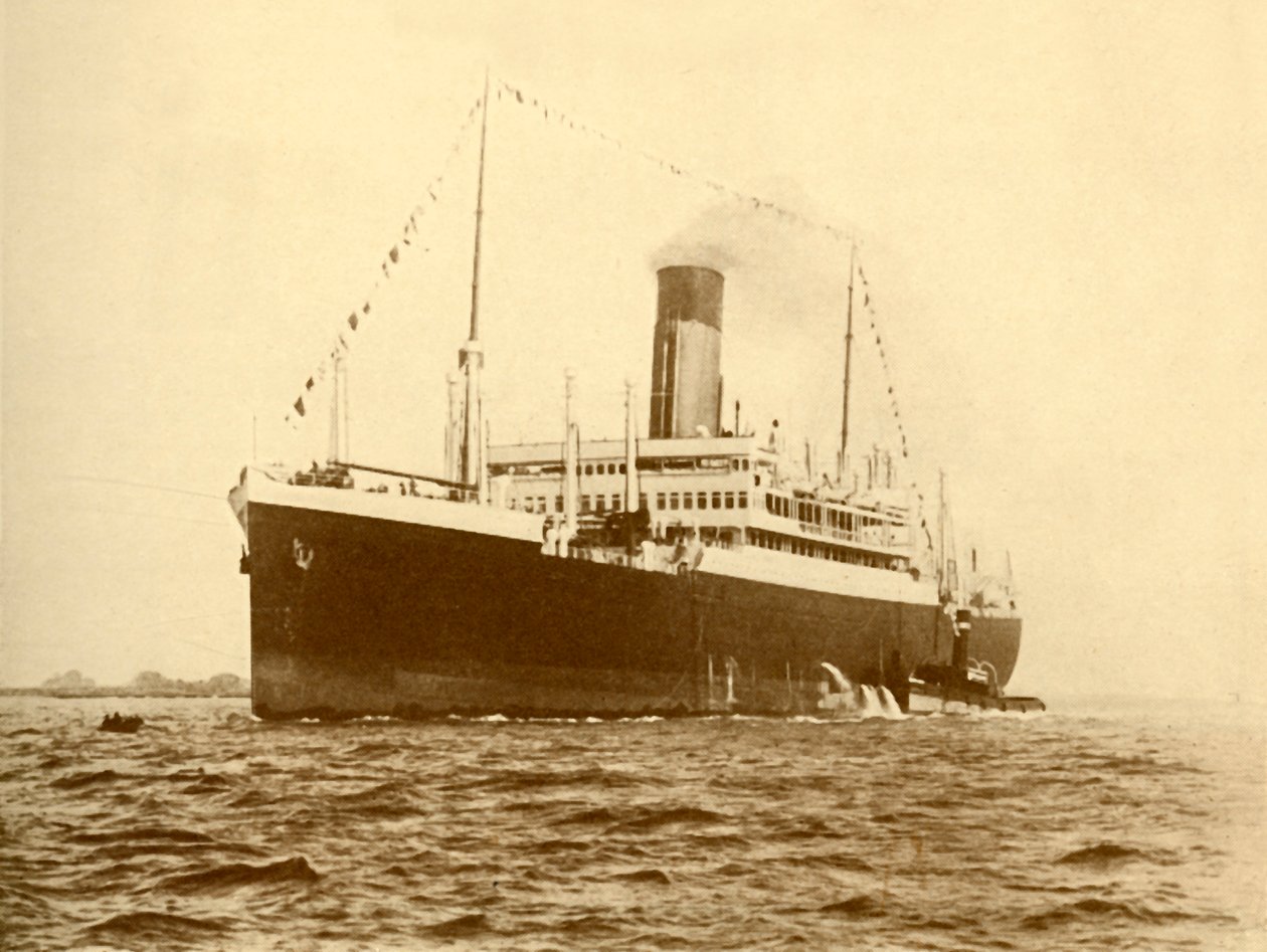 "خط النقل الأطلسي Minnewaska ، 21716 طن" ، c1930. بواسطة دبليو تي مونز