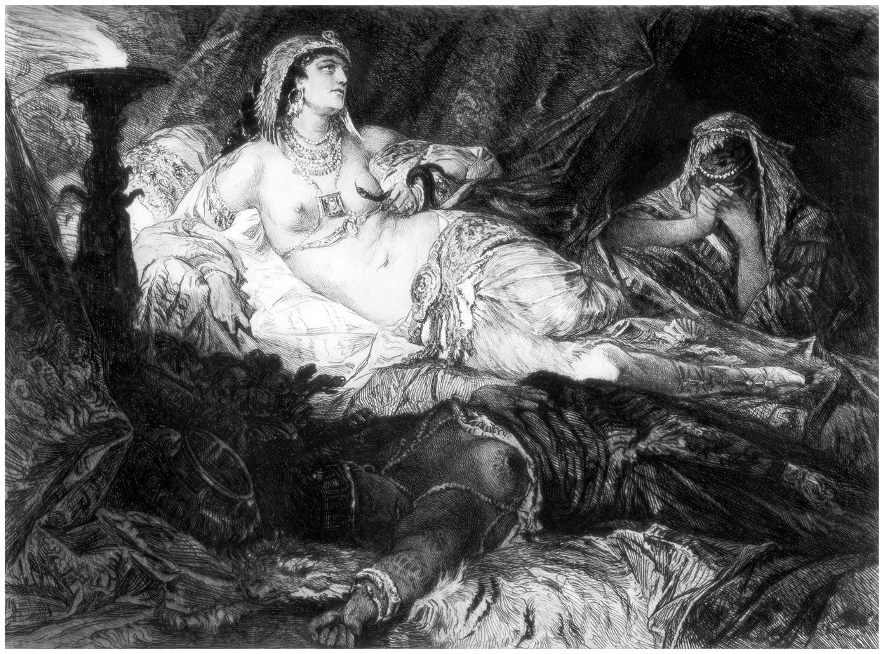 كليوباترا ، c1880-1882. بواسطة دبليو أونجر