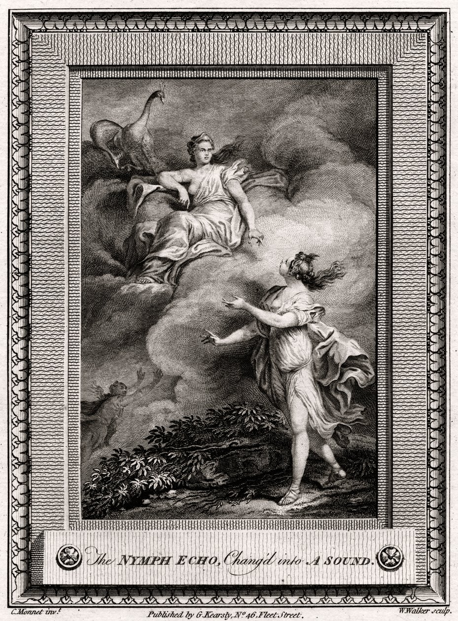 صدى حورية ، تشانغد إلى صوت ، 1774 بواسطة دبليو ووكر