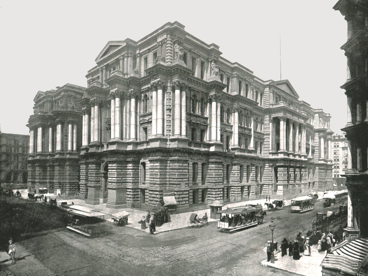 سيتي هول ، شيكاغو ، الولايات المتحدة الأمريكية ، 1895. بواسطة W and S Ltd