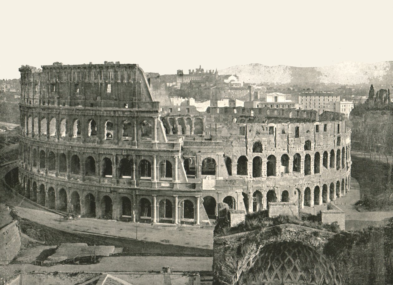 الكولوسيوم ، روما ، إيطاليا ، 1895. بواسطة W and S Ltd